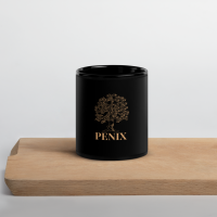 Black Glossy Mug
